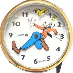 Rare Disney X Lorus Goofy Slipping on a Banana Watch H2F